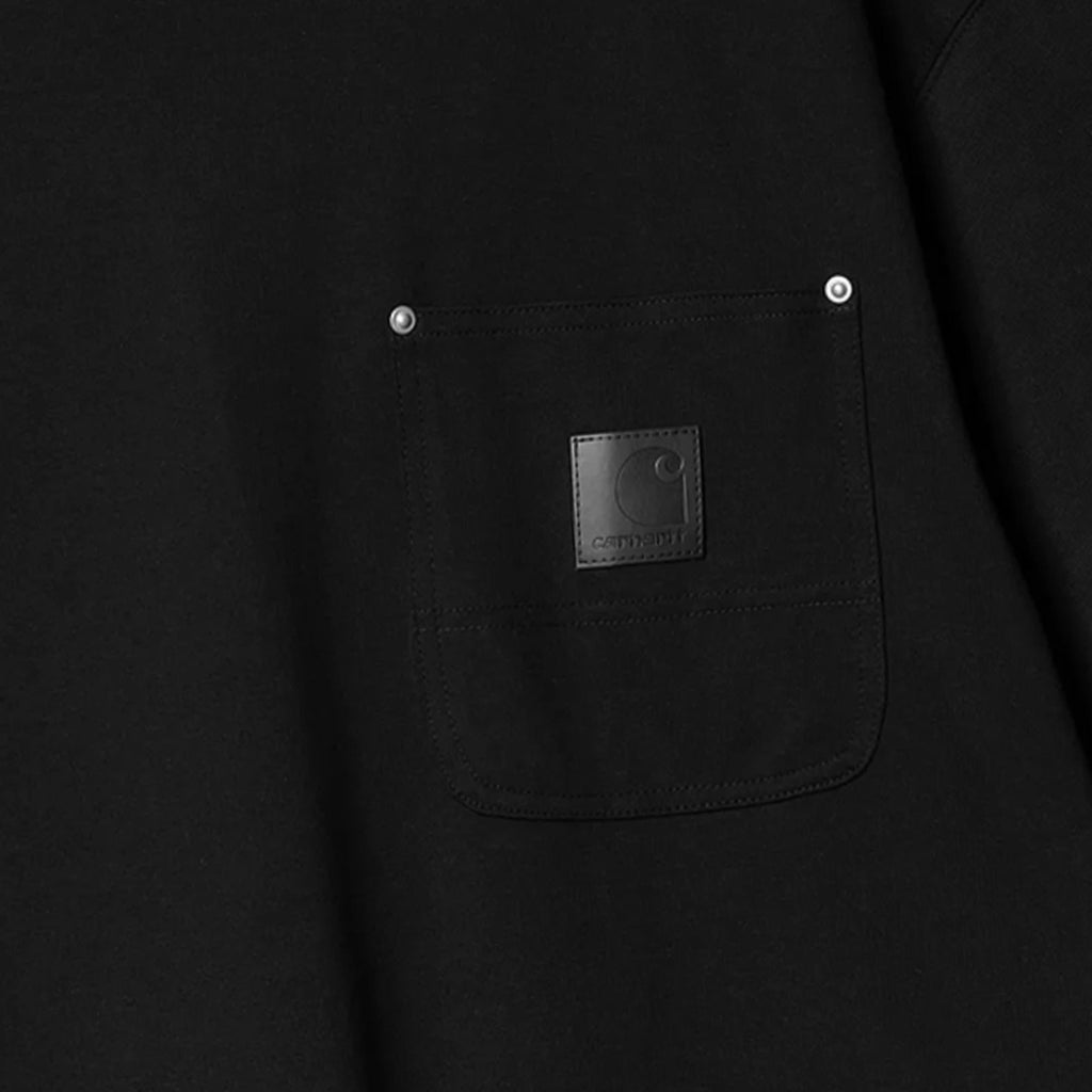 Carhartt WIP Short Sleeve Eldon Pocket T-Shirt - Black