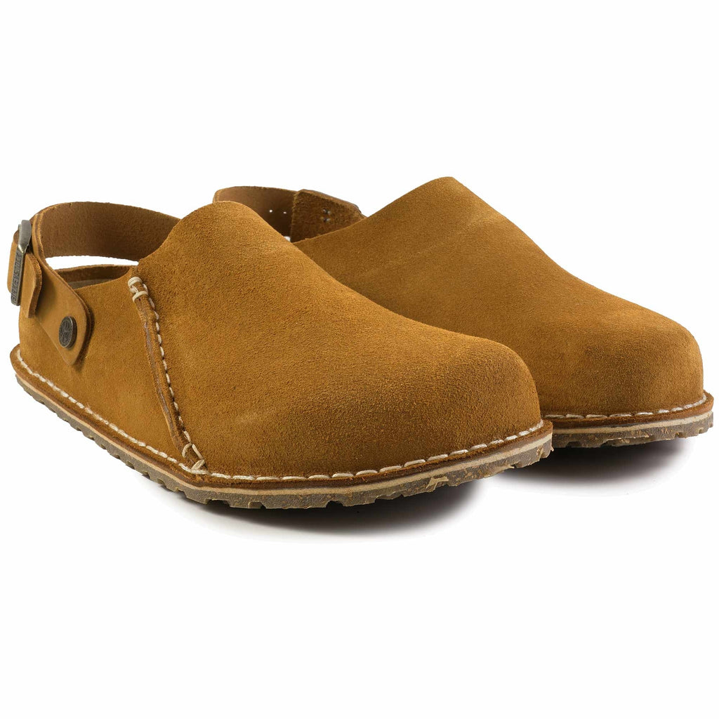 Birkenstock Lutry Premium Suede Leather - Mink