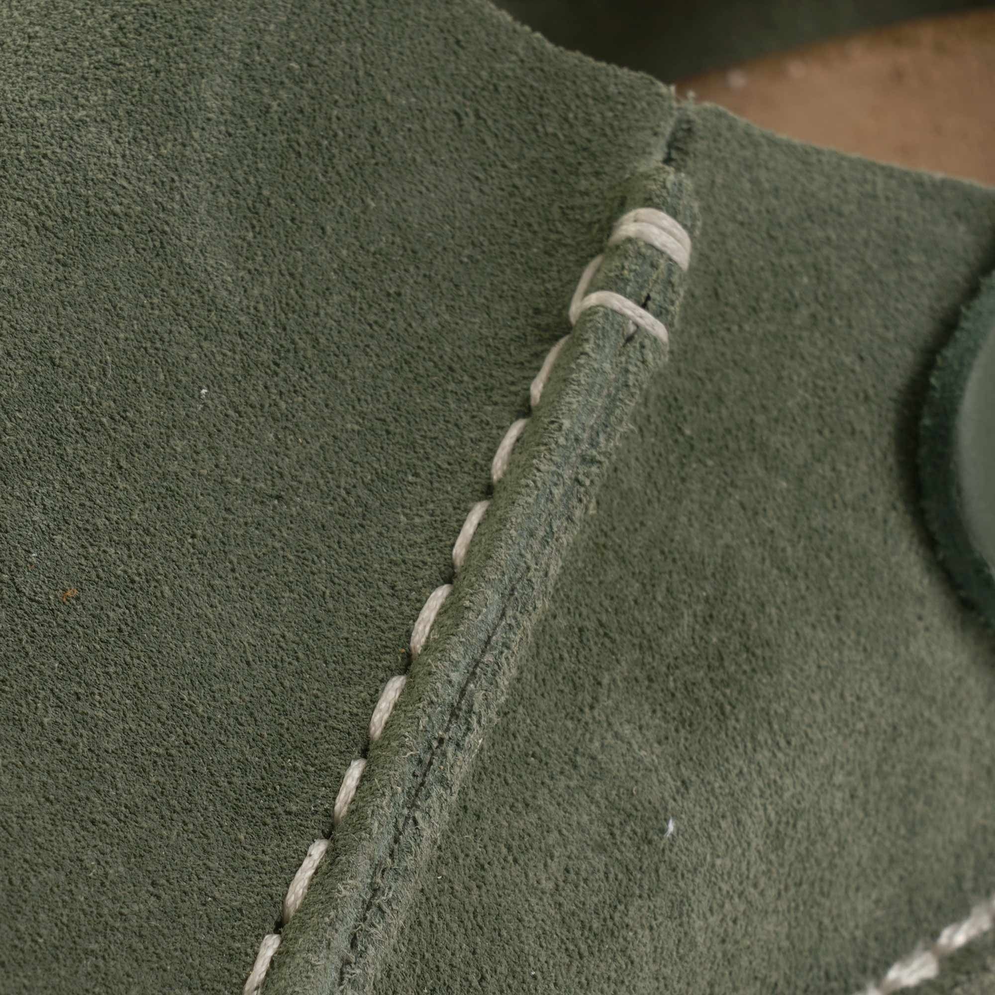 Birkenstock Lutry Premium Suede Leather - Thyme