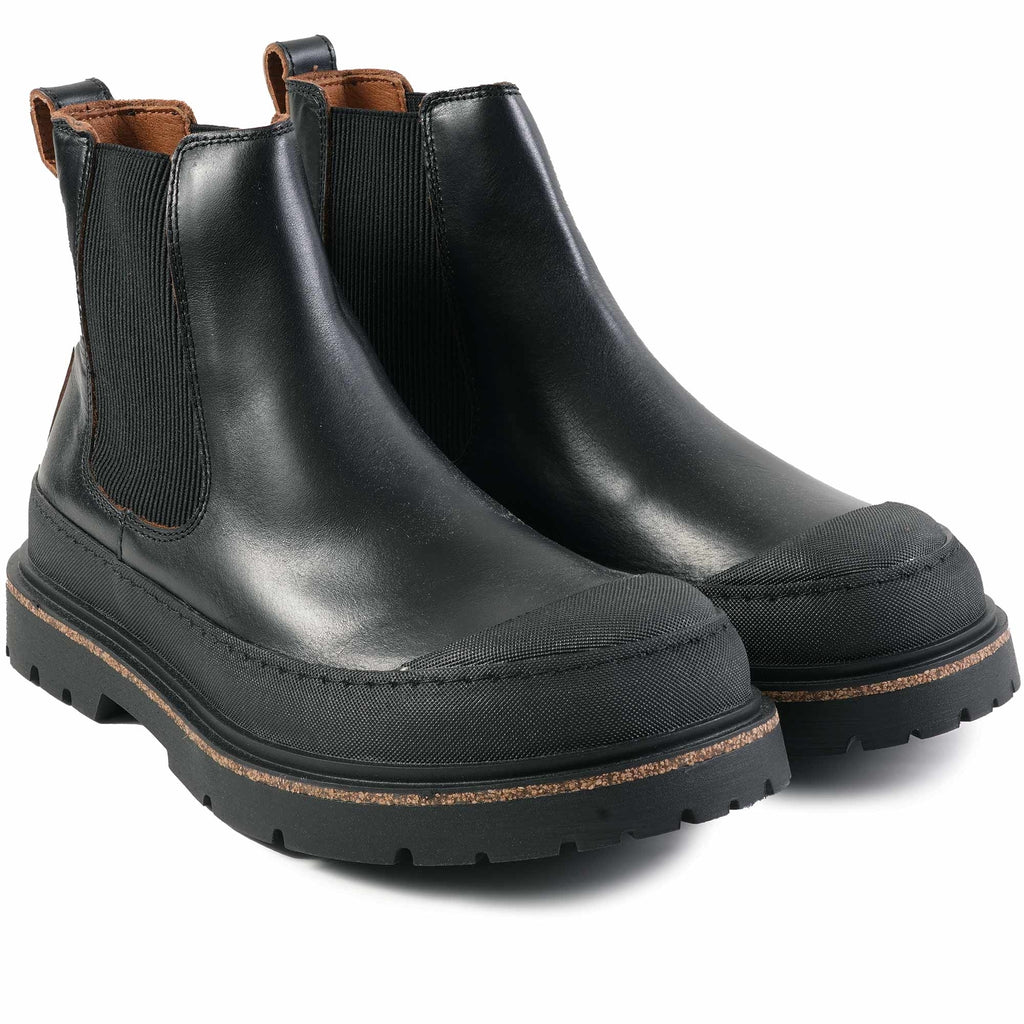 Birkenstock Prescott Slip On Oiled Leather - Black