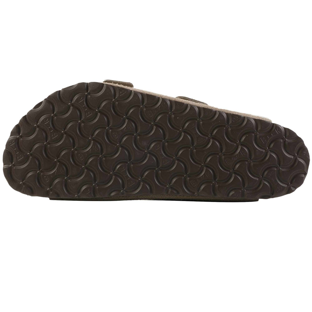 Birkenstock Arizona Suede Leather Sandals - Taupe