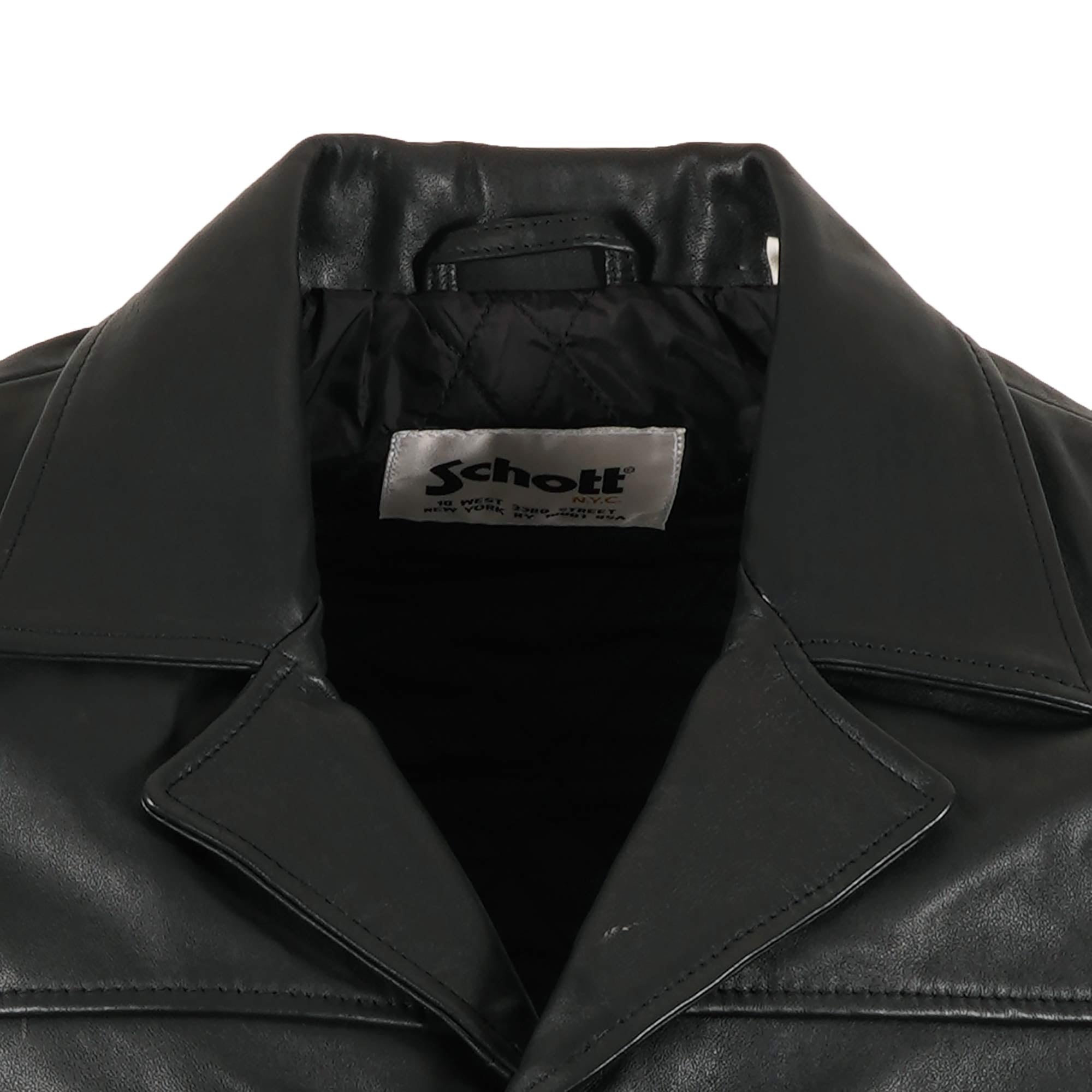 HUF×SCHOTT LEATHER JACKET ButterScotch | The Schott NYC Per62 Teacore Cowhide restocked. A