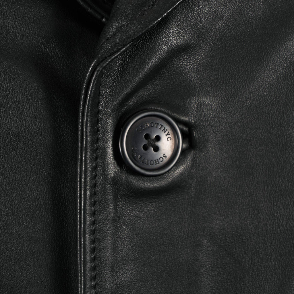 Schott NYC Leather Jacket - Black