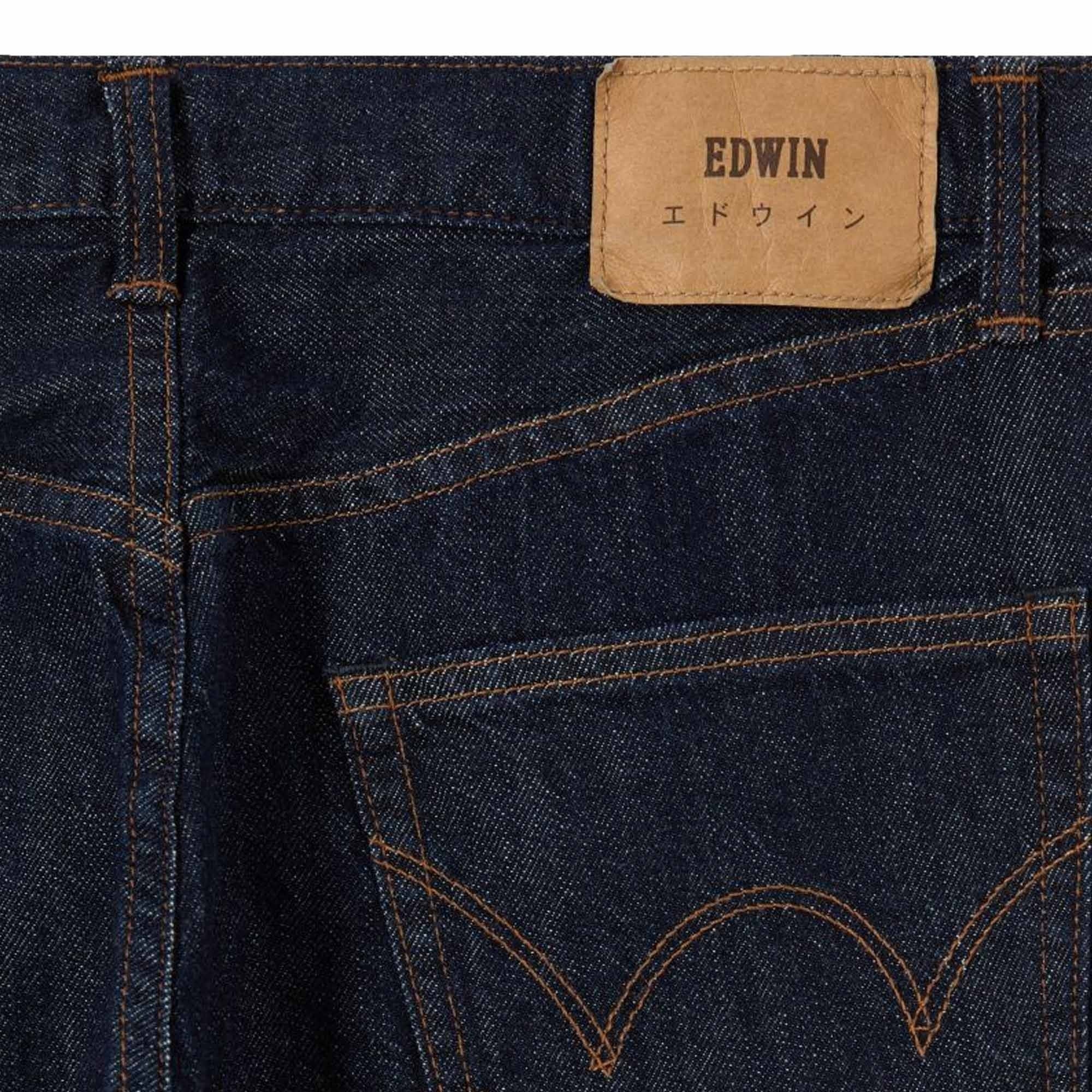 Edwin Slim Tapered Jeans - Blue Rinsed