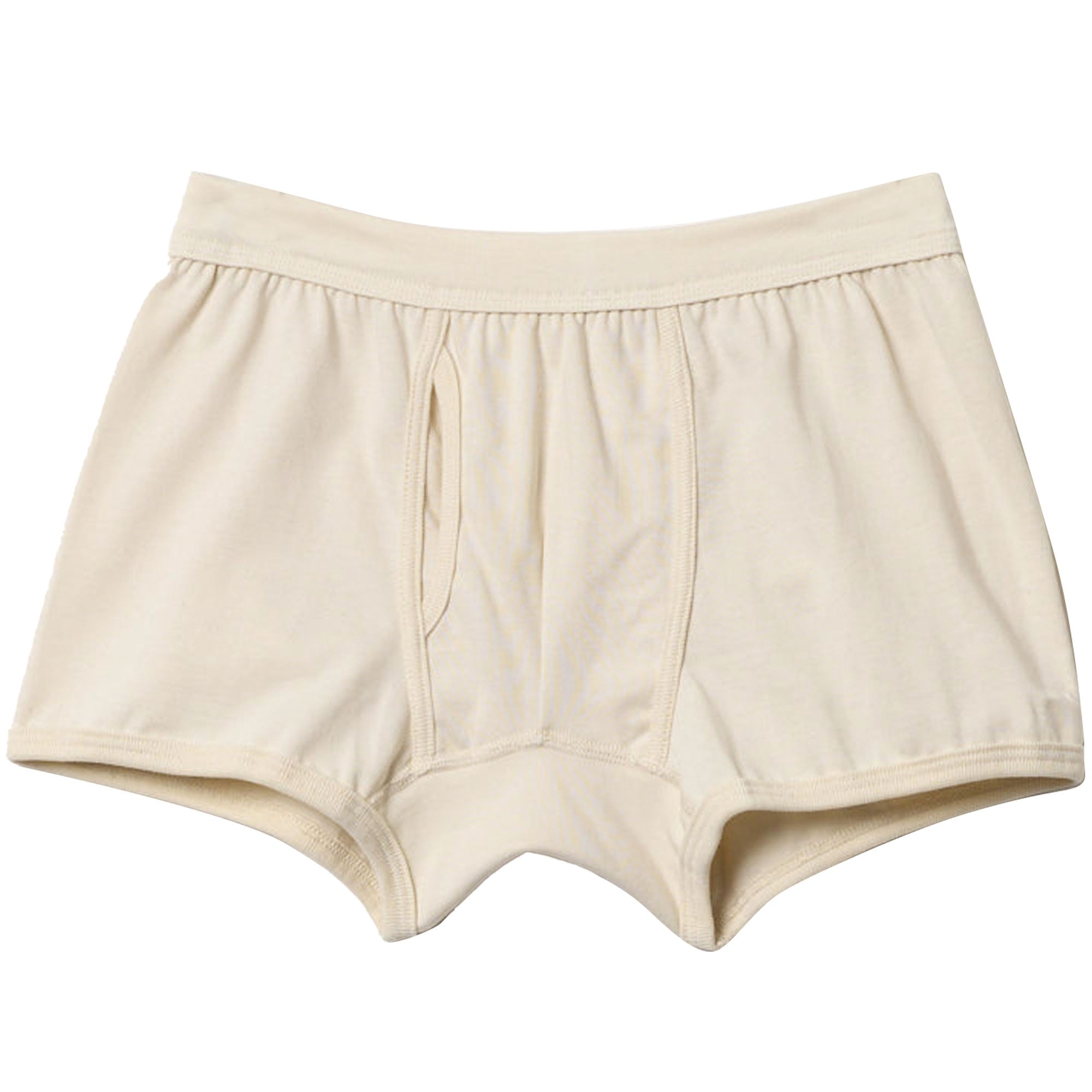 254 Loopwheeled Boxer Brief - Natural
