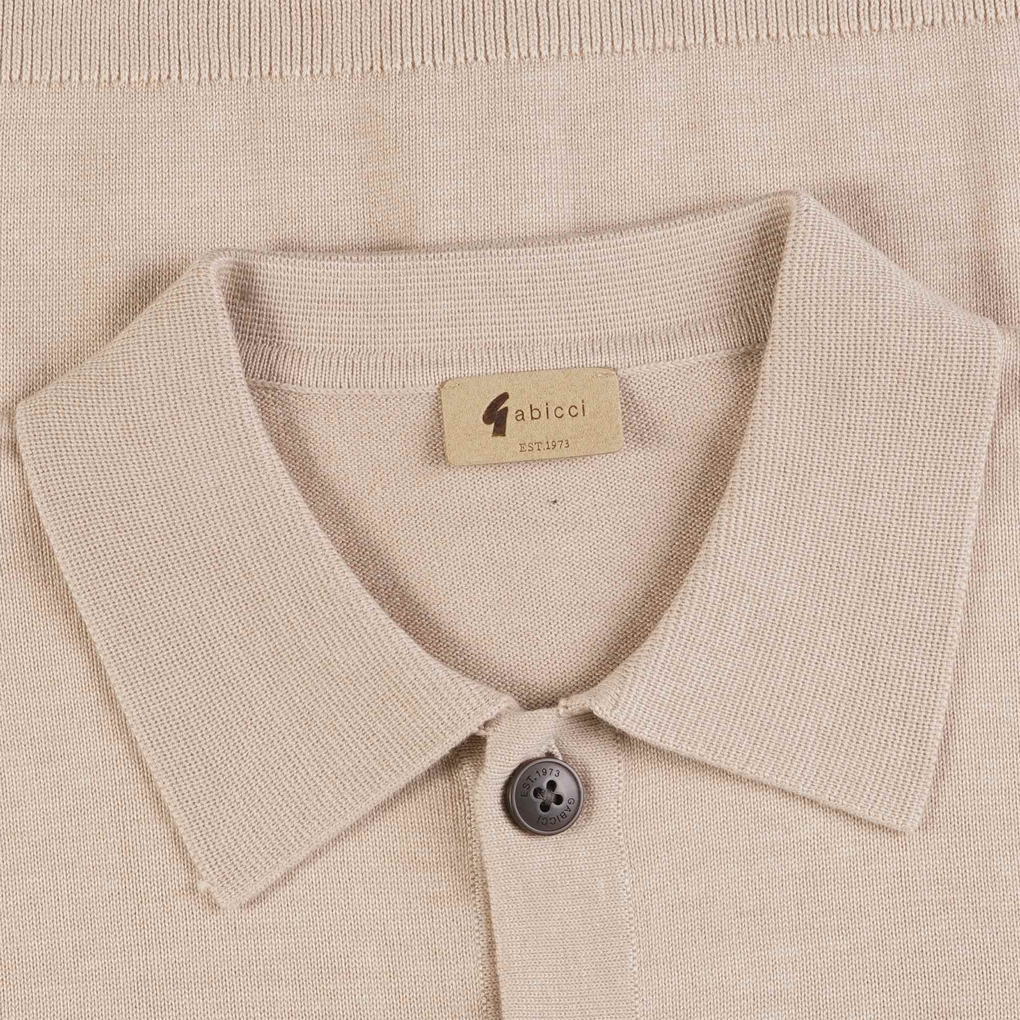 Gabicci Vintage Azima Polo Cardigan - Granola