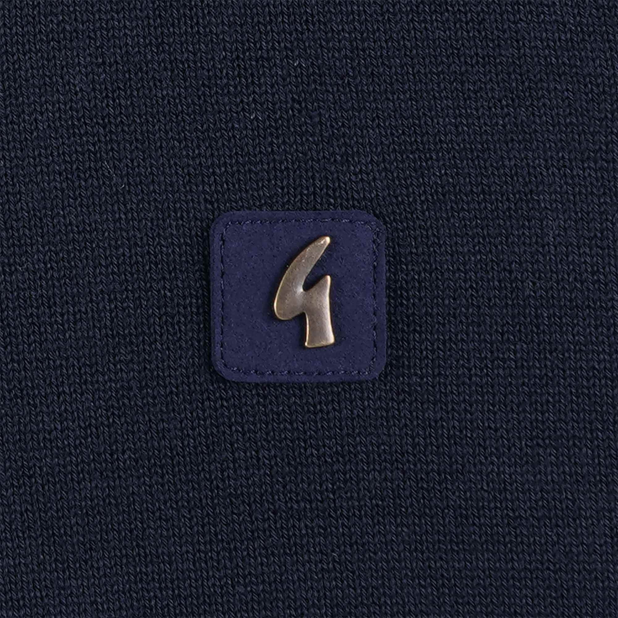 Gabicci Vintage Azima Polo Cardigan - Navy