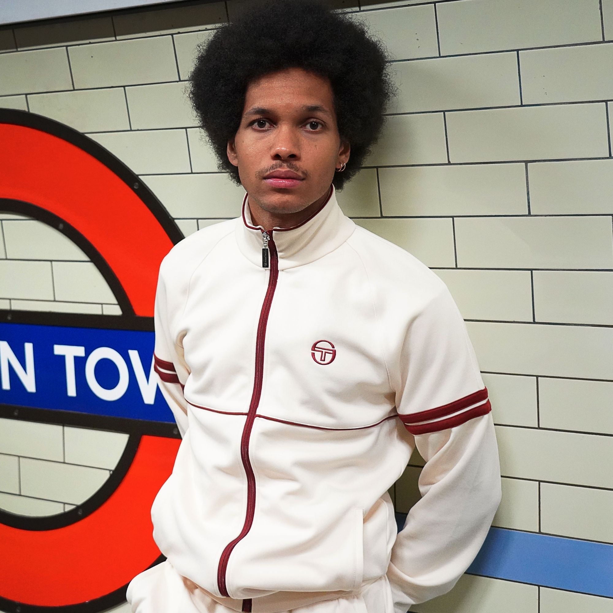 x Stuarts Orion Track Top - Buttercream