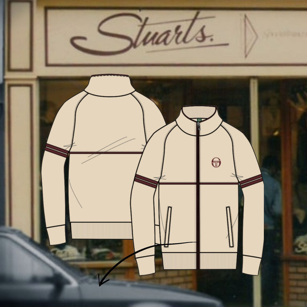x Stuarts Orion Track Top - Buttercream