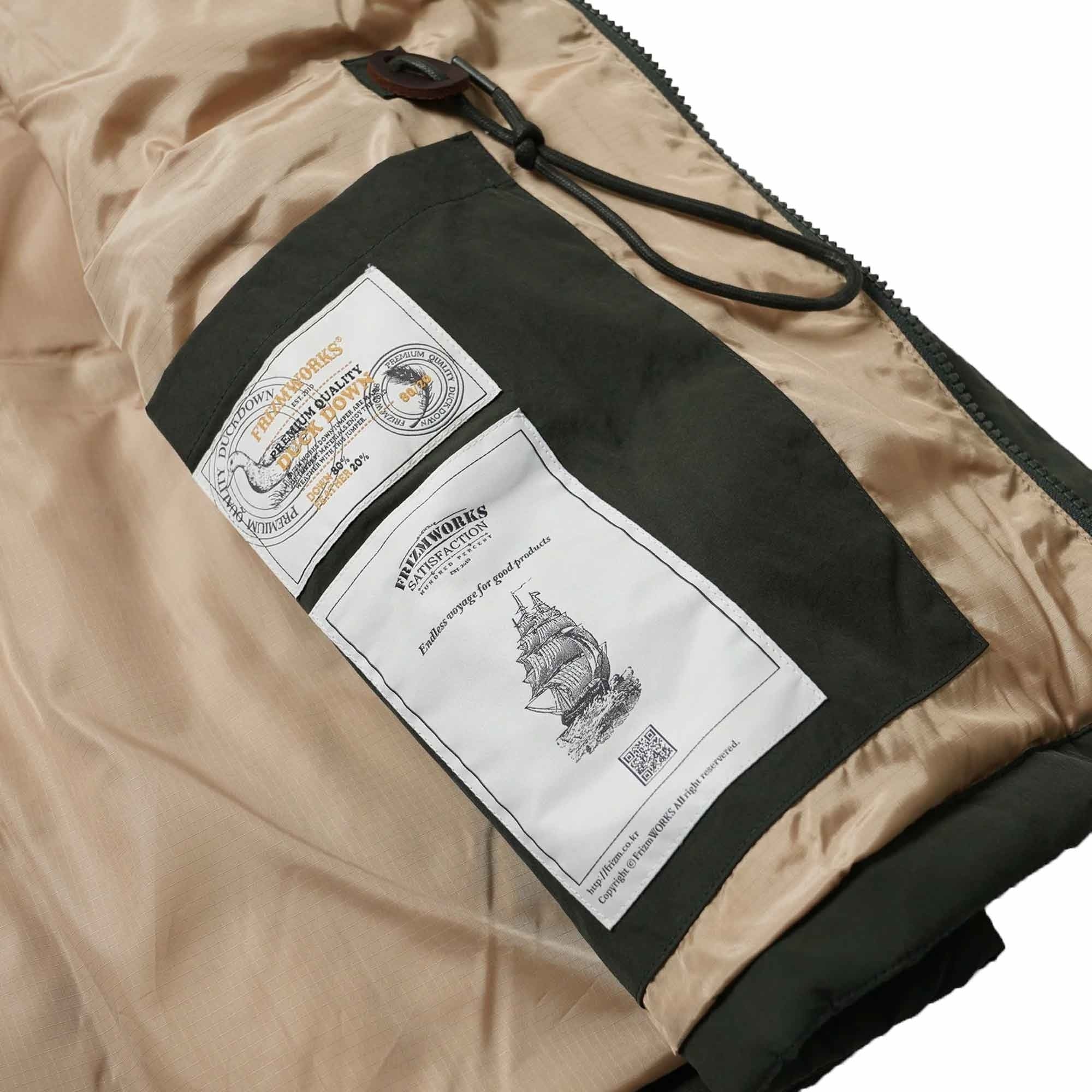 Karakoram Down Vest - Dark Green