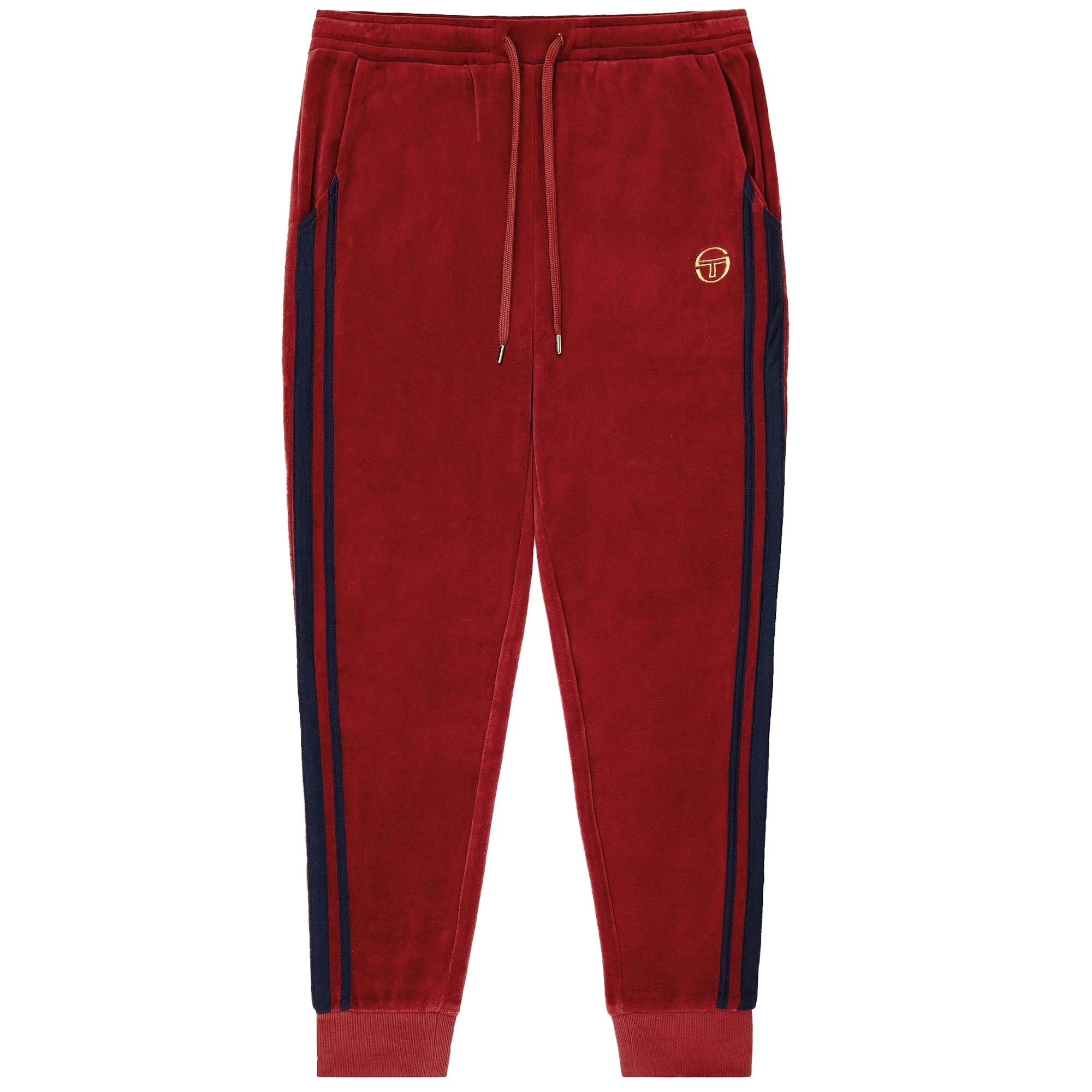 Sergio Tacchini Damarindo Velour Track Pants - Merlot