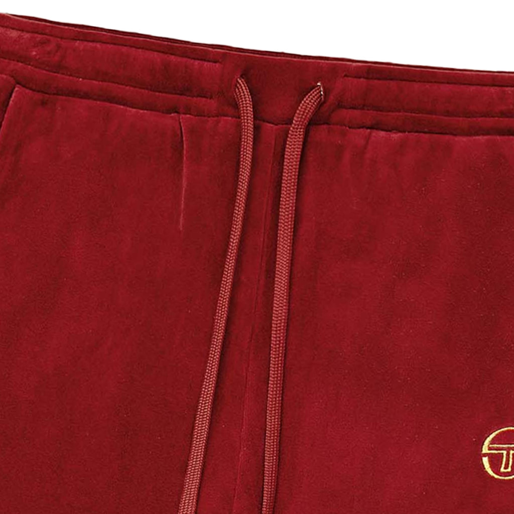 Sergio Tacchini Damarindo Velour Track Pants - Merlot