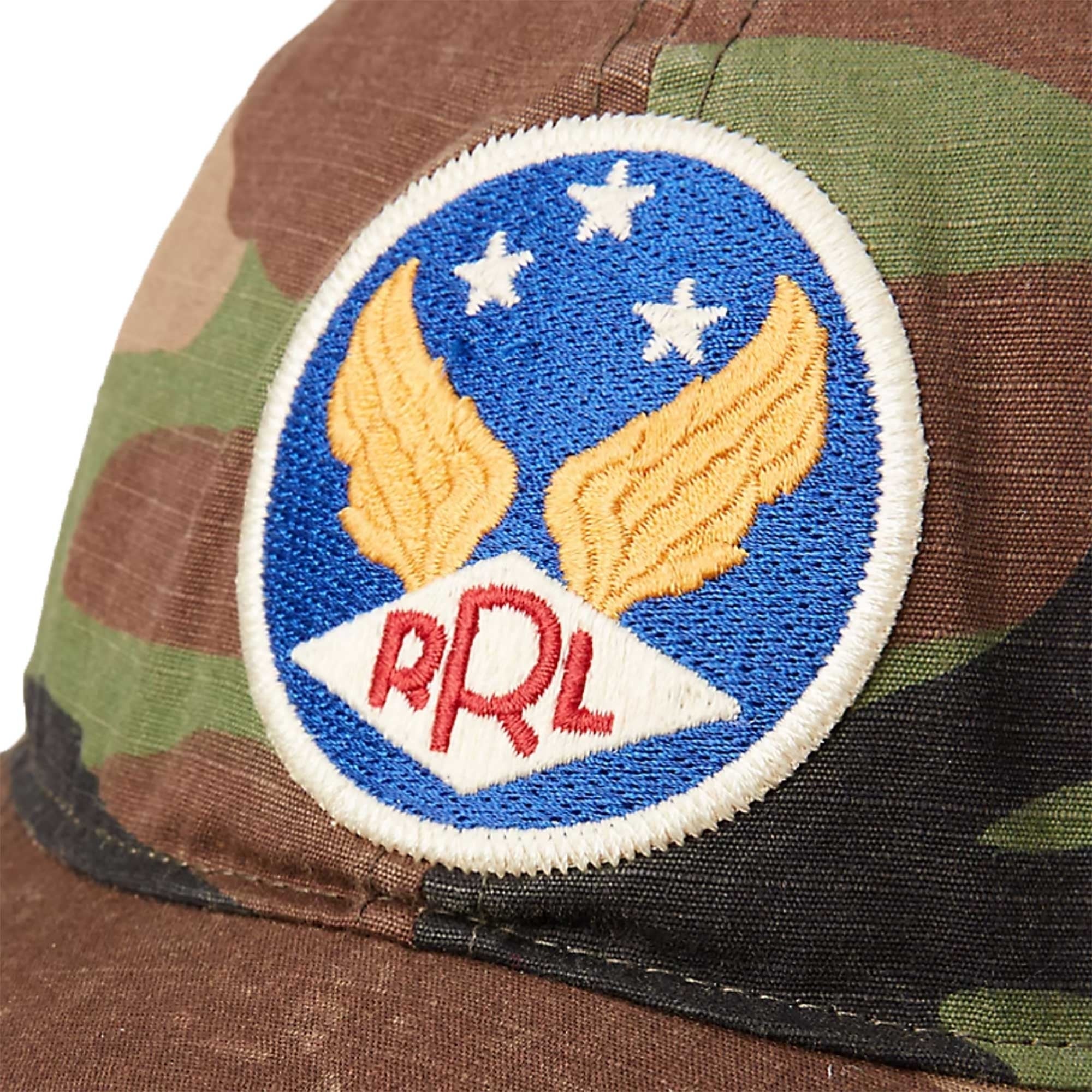 Winged-Logo Camo Ball Cap - Camo