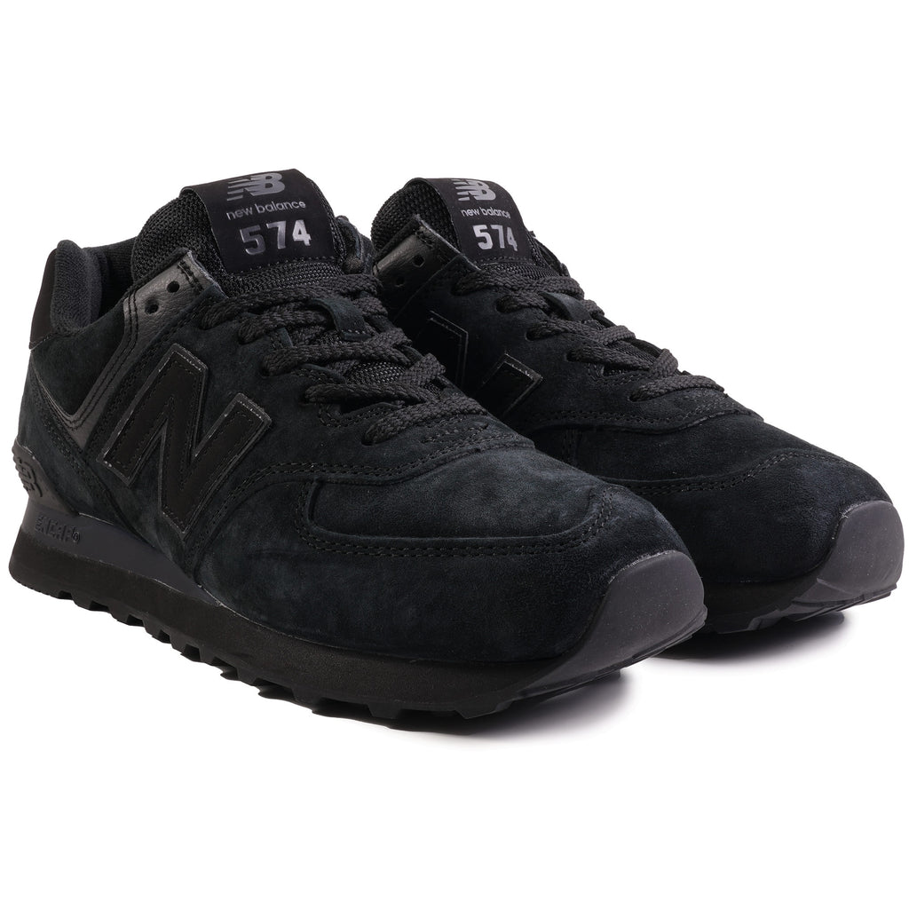 New Balance 574 Suede - Black