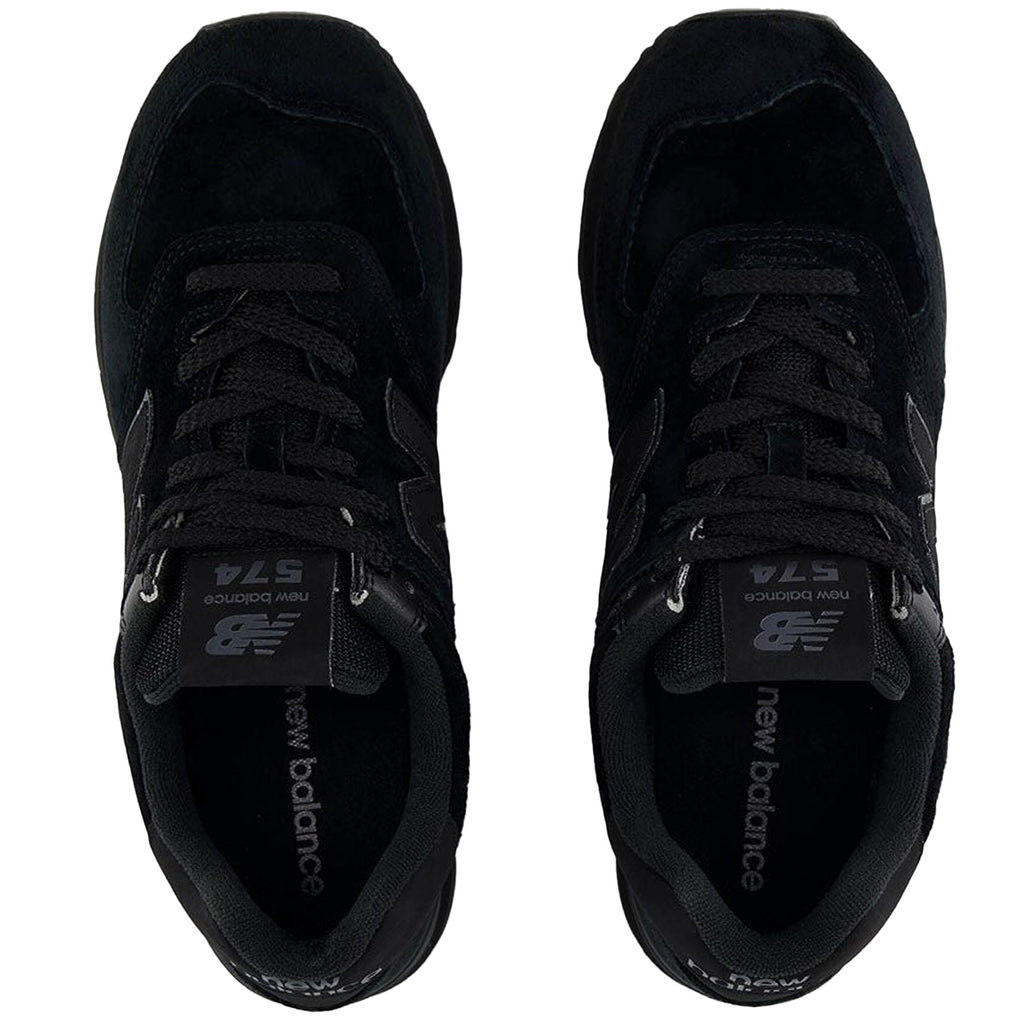 New Balance 574 Suede - Black