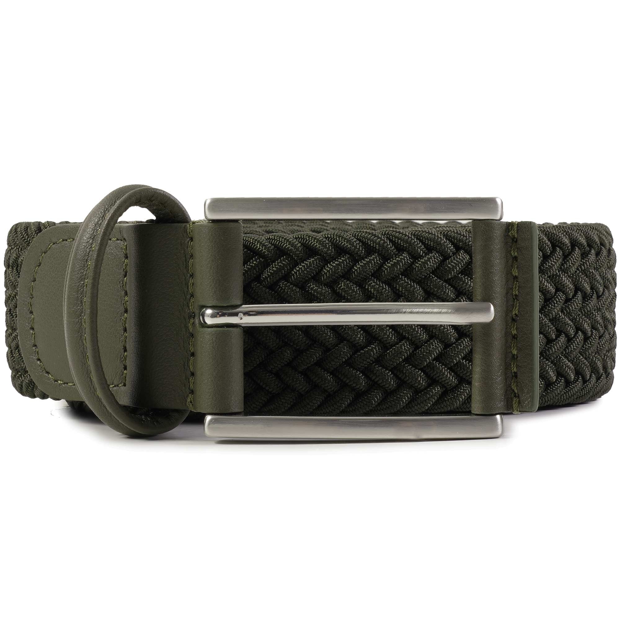 Anderson's Belts Woven Elastic Belt | Khaki | B0667 NE37-V4 – Stuarts ...