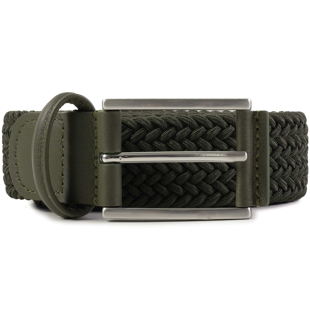 Woven Belt - Dark Khaki