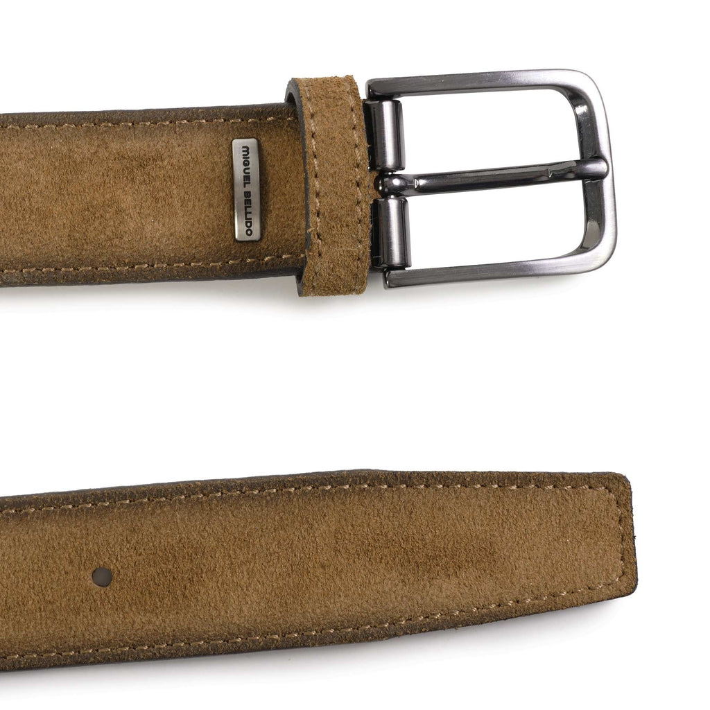 Suede Belt - Tan Brown