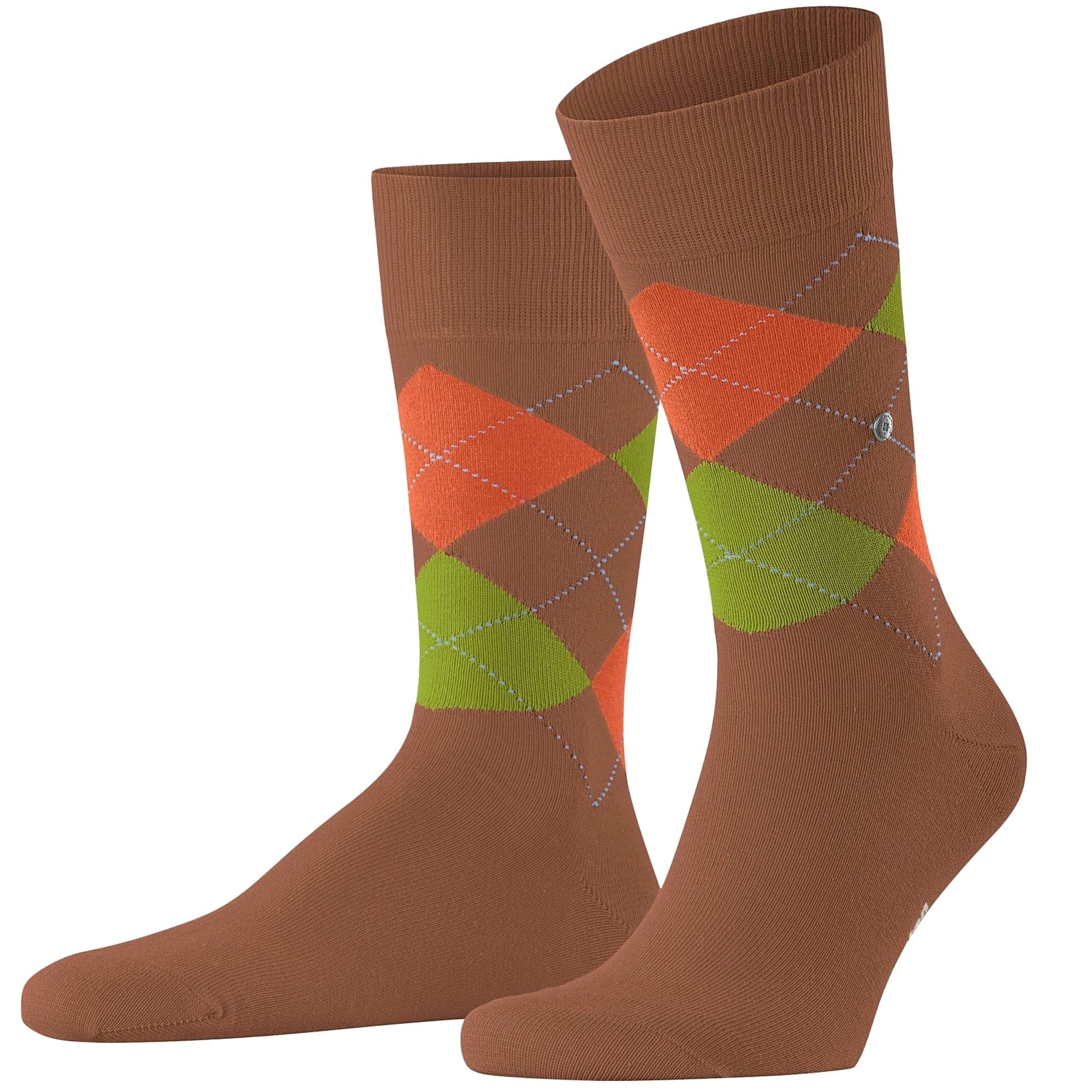 King Socks - Brown/Green