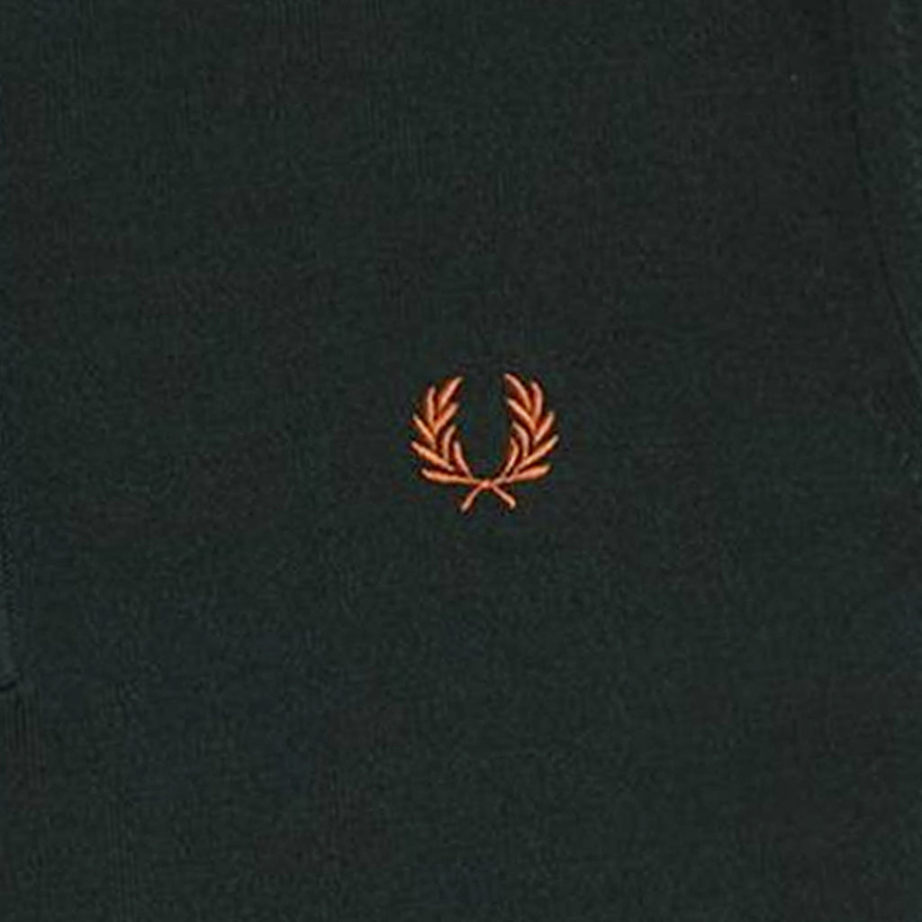 Fred Perry Classic Knitted Shirt - Night Green