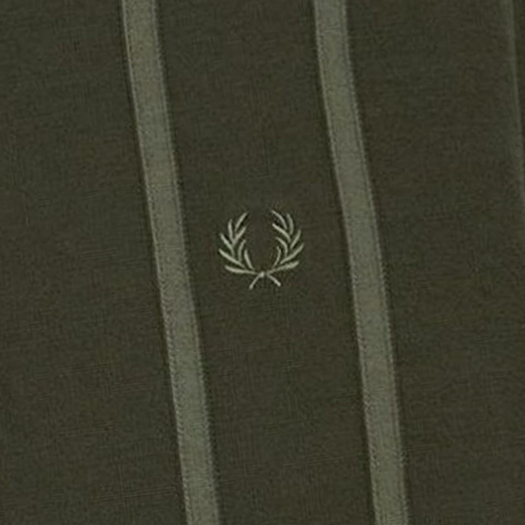 Fred Perry Knitted Shirt - Hunting Green