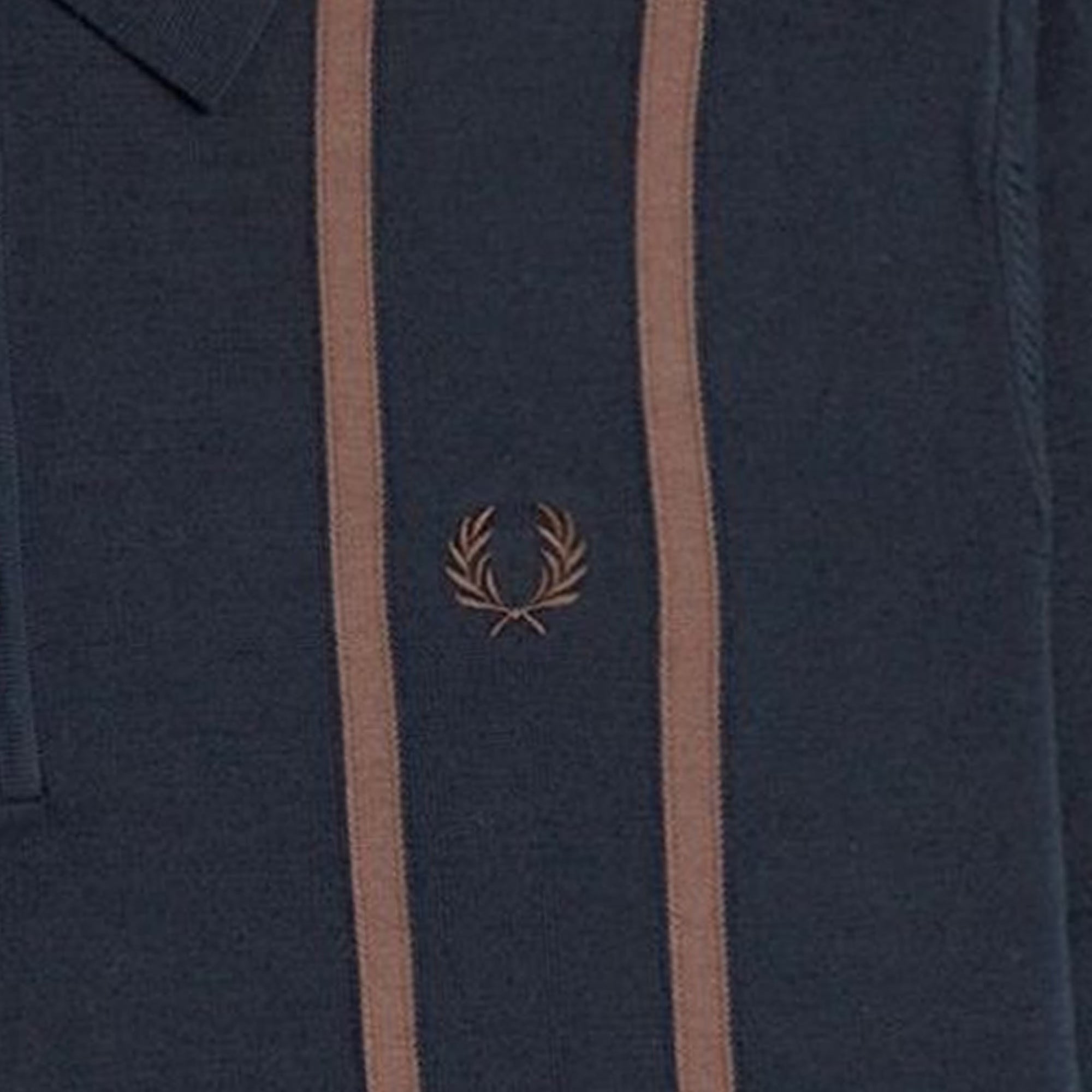 Fred Perry Knitted Shirt - Navy