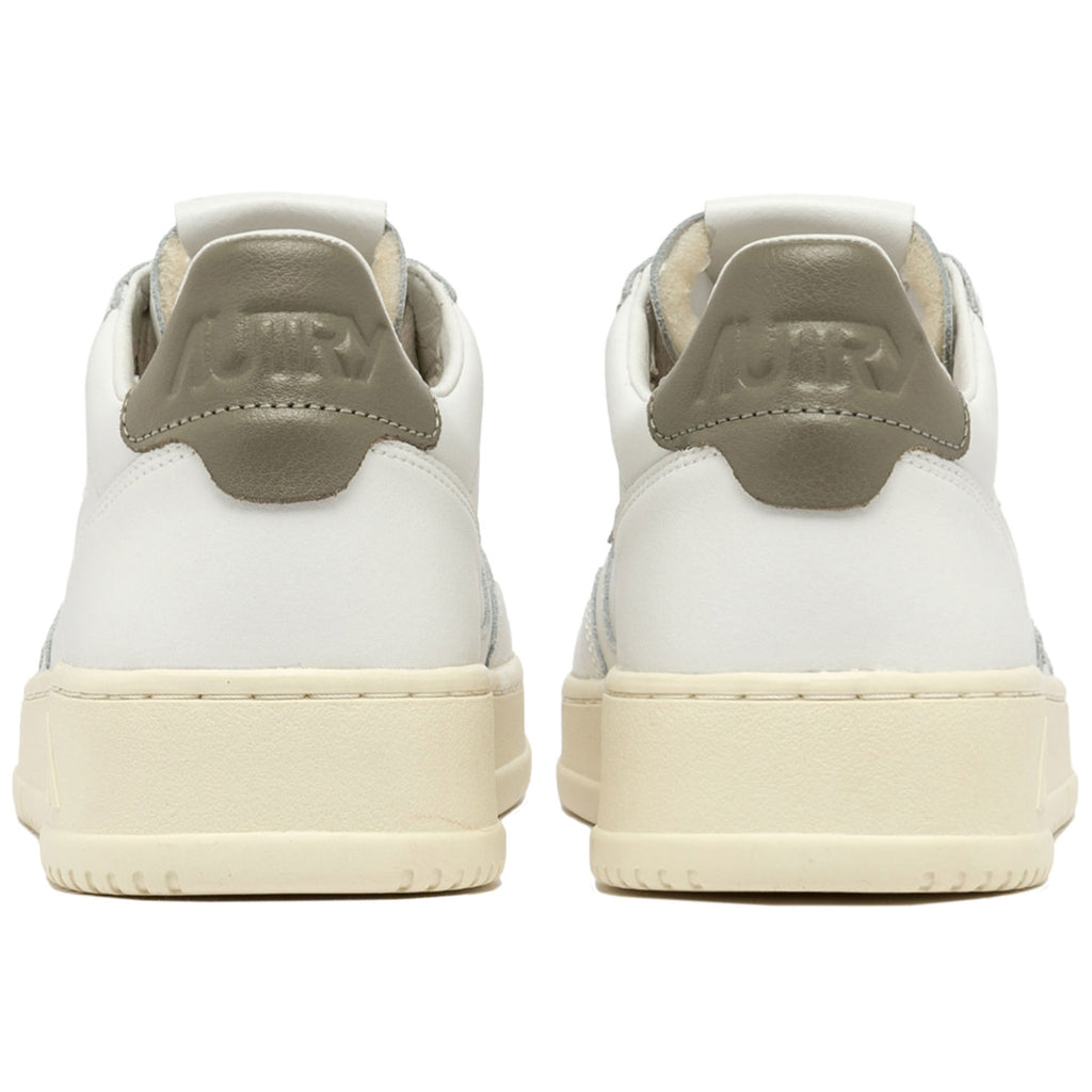 Medalist Low Sneakers Leather - White and Covert