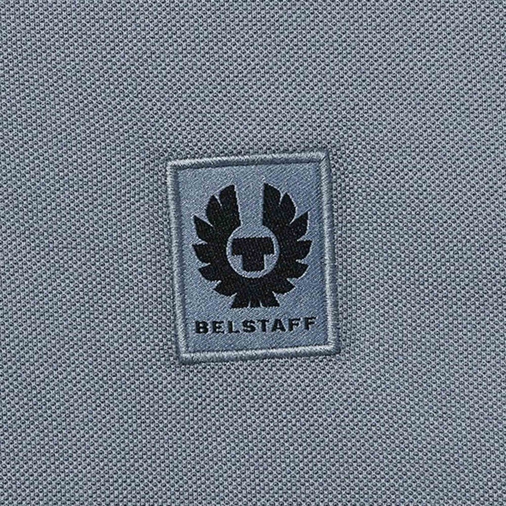 Belstaff Logo Polo Shirt - Blue Flint