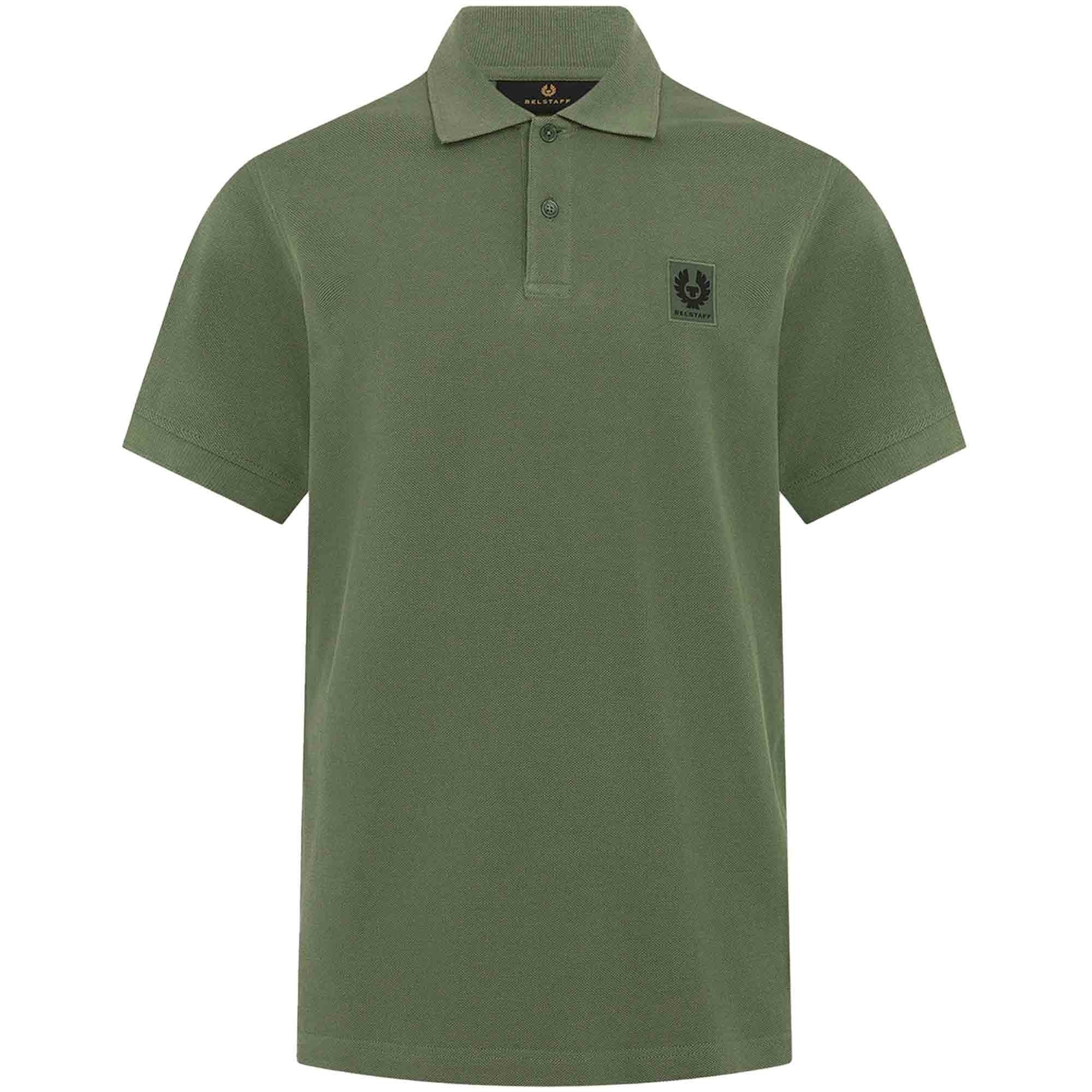 Belstaff Logo Polo Shirt - Surplus Green