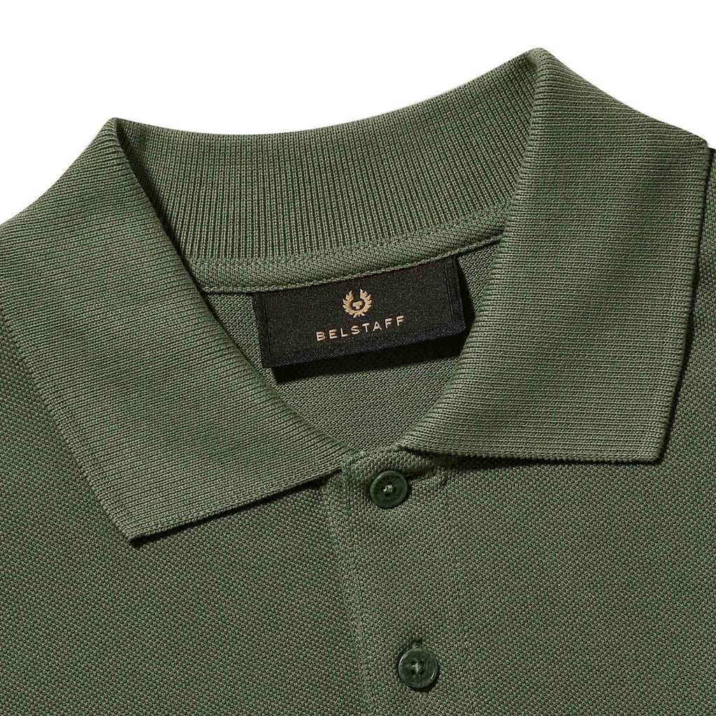 Belstaff Logo Polo Shirt - Surplus Green