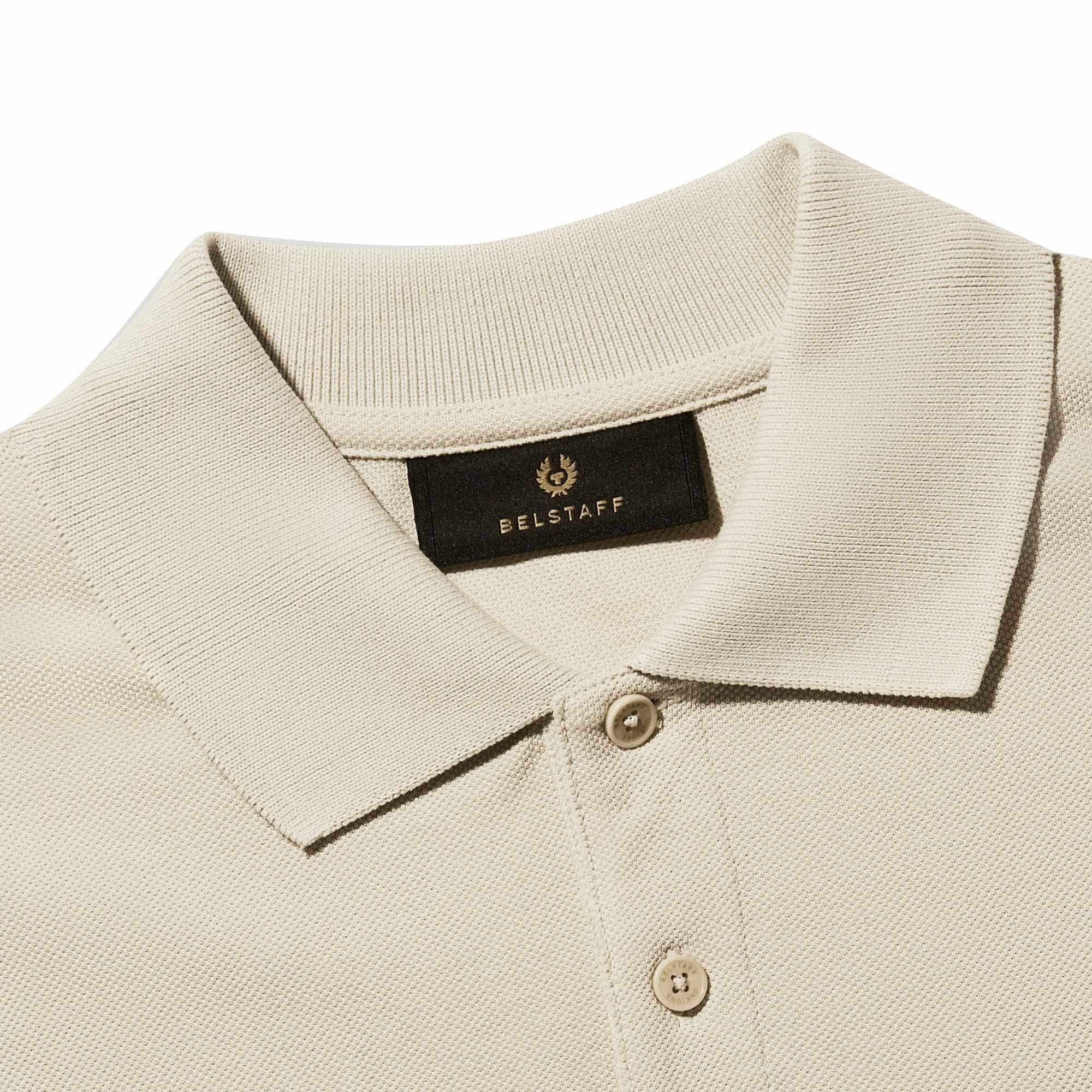 Belstaff Logo Polo Shirt - Stone Beige