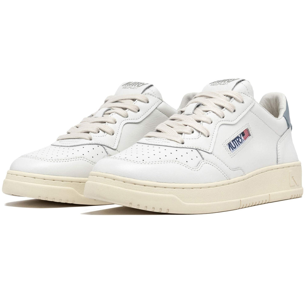 Medalist Low Sneakers Leather - White and Blue