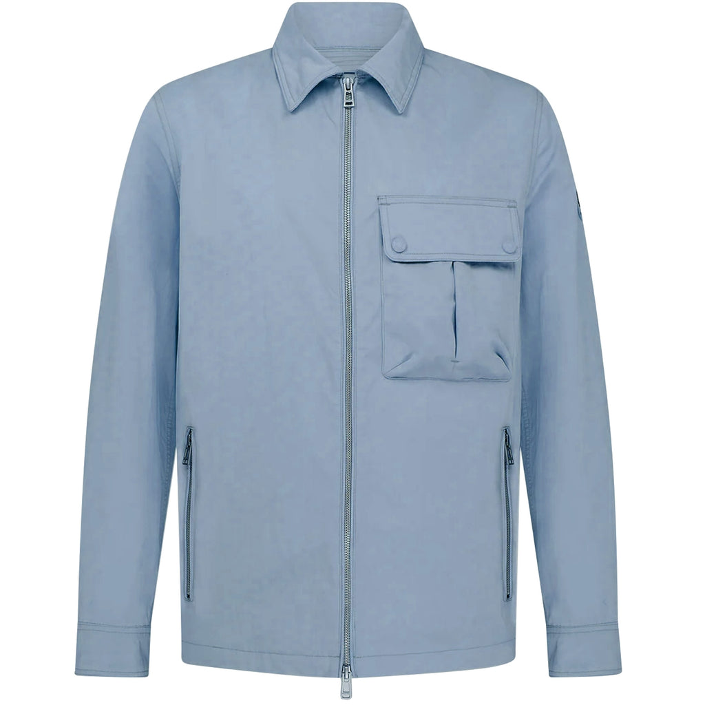 Belstaff Drome Overshirt - Blue Flint
