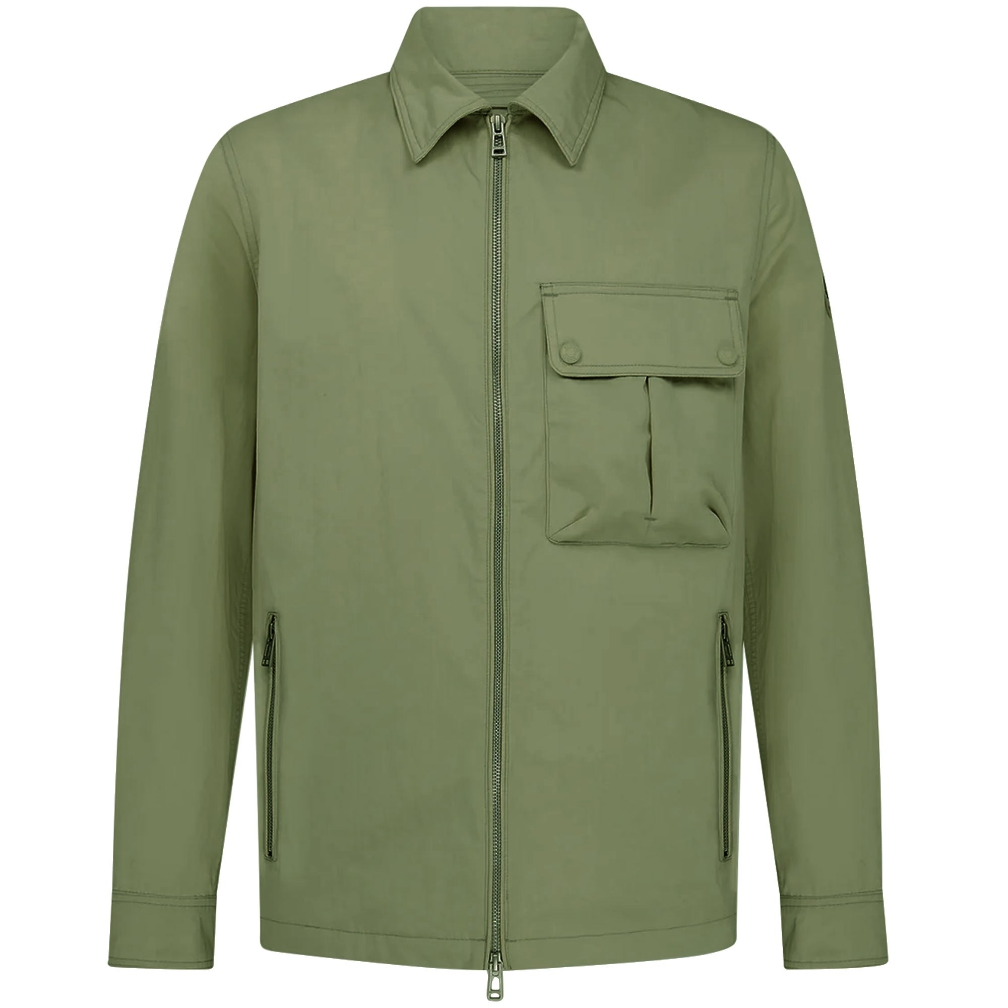 Belstaff Drome Overshirt - Surplus Green