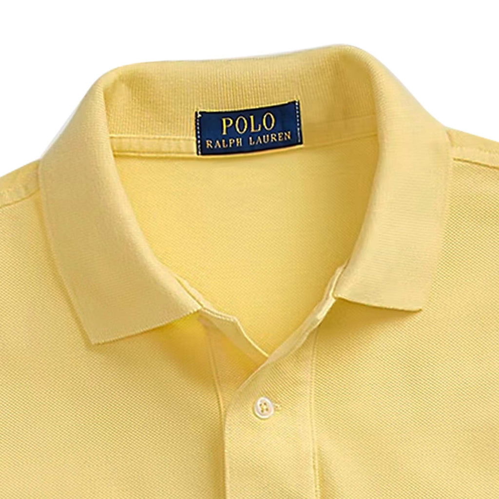 The Iconic Mesh Polo Shirt - Yellow