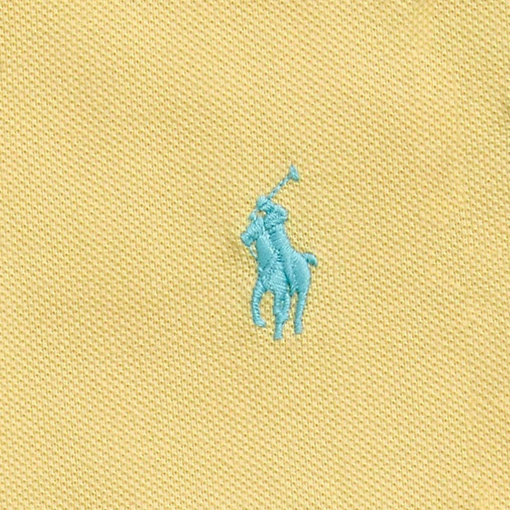 The Iconic Mesh Polo Shirt - Yellow