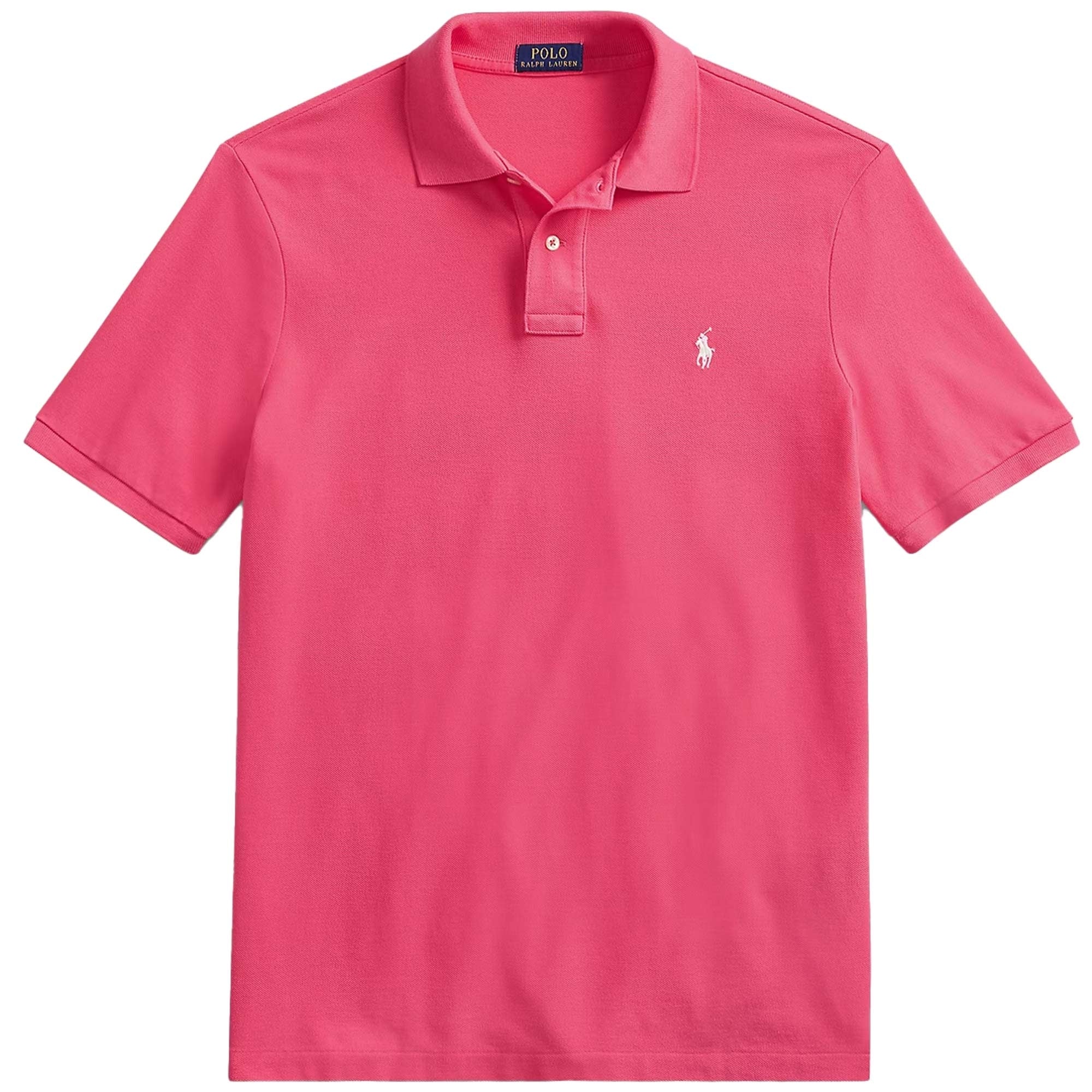 The Iconic Mesh Polo Shirt - Pink