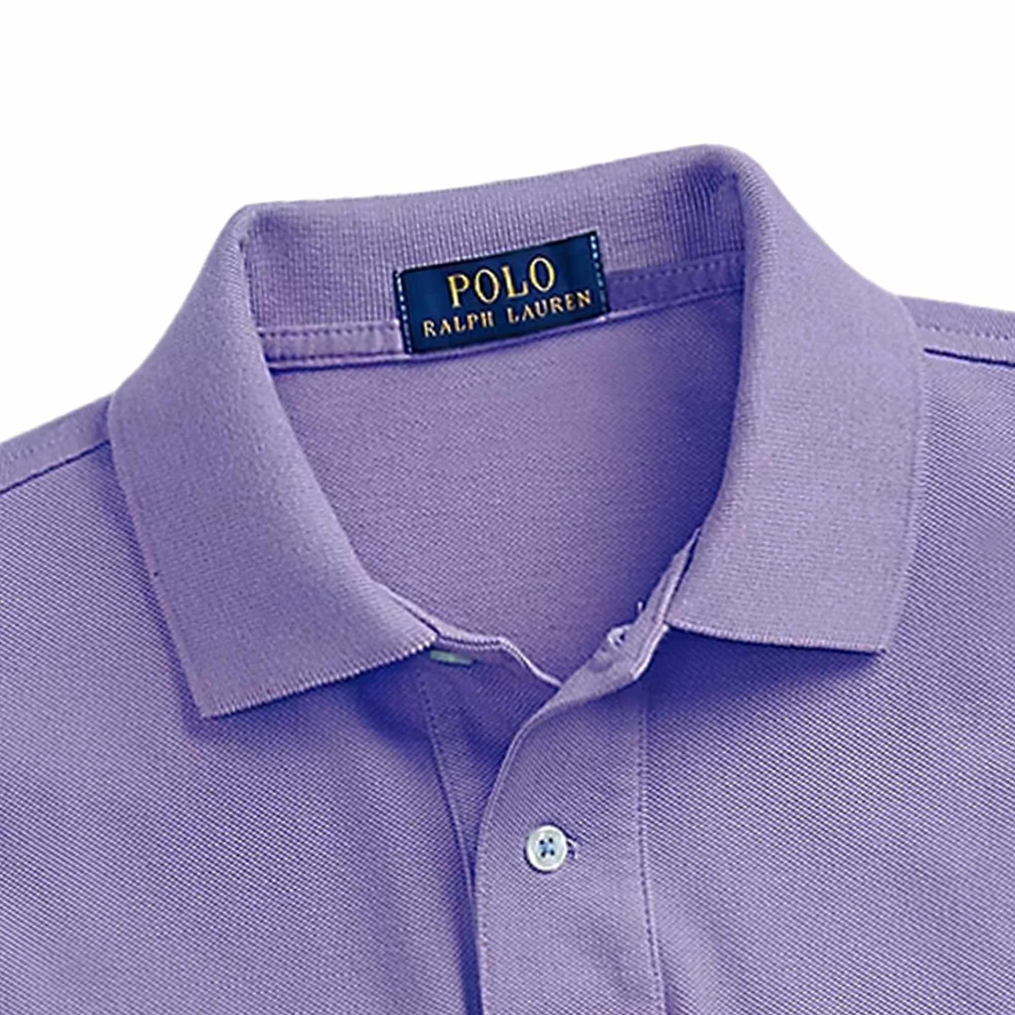 Polo Ralph Lauren The Iconic Mesh Polo Shirt - Purple