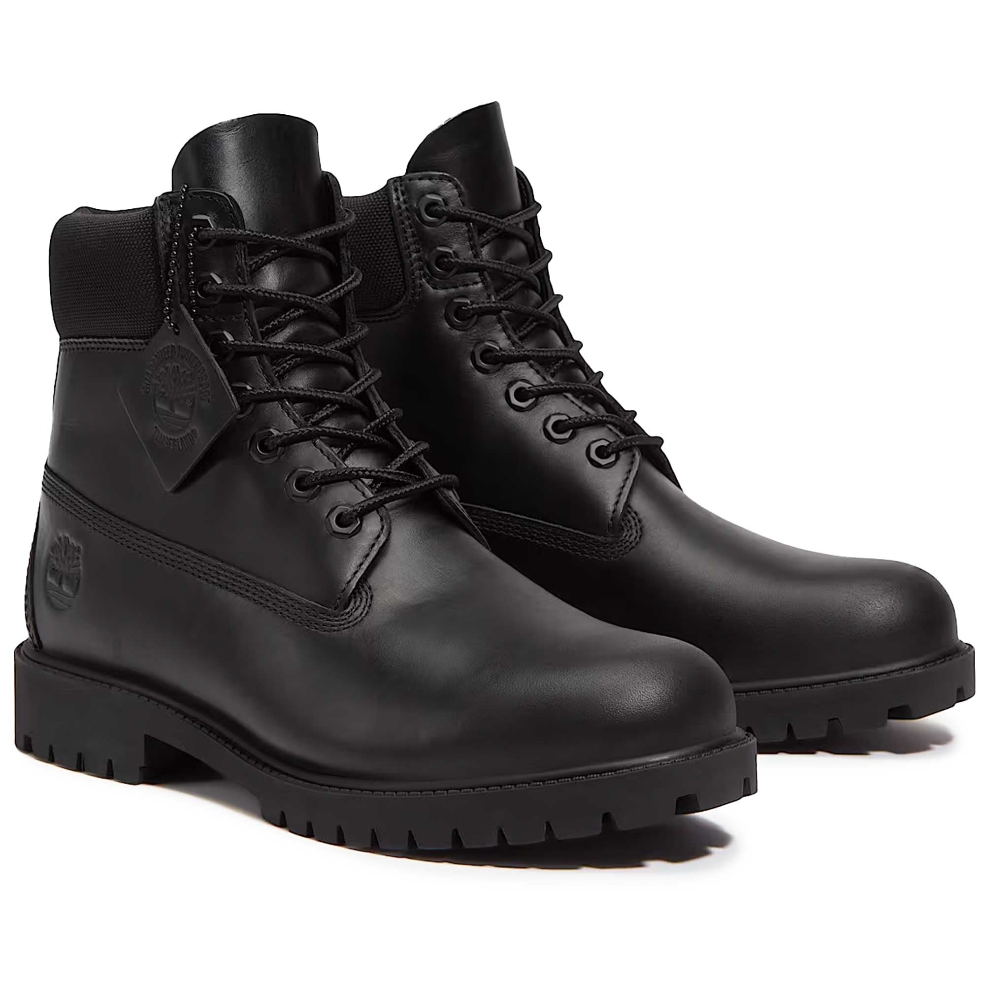 Timberland Heritage 6-Inch Waterproof Boots - Black – Stuarts London