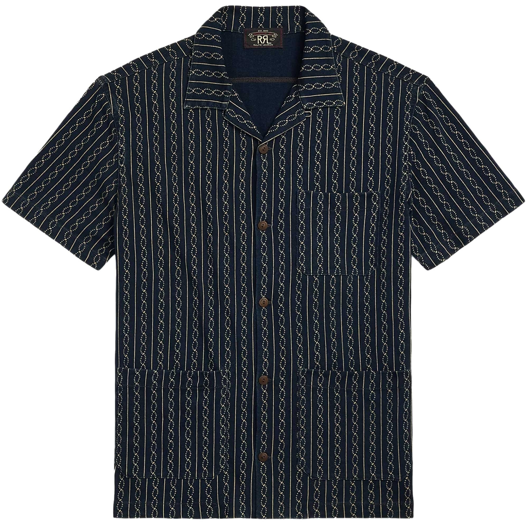 Jersey Camp Shirt - Indigo