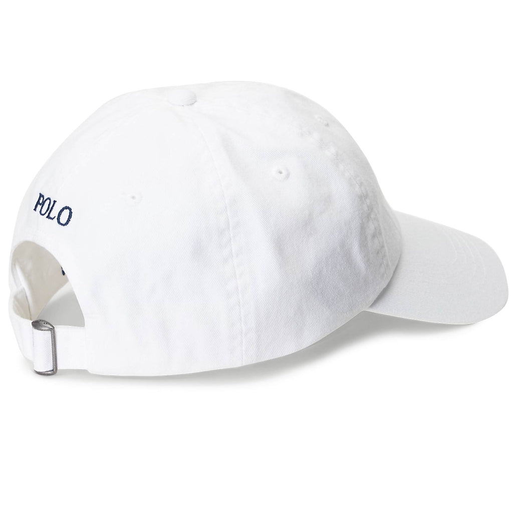 Polo Ralph Lauren Cotton Chino Baseball Cap - White