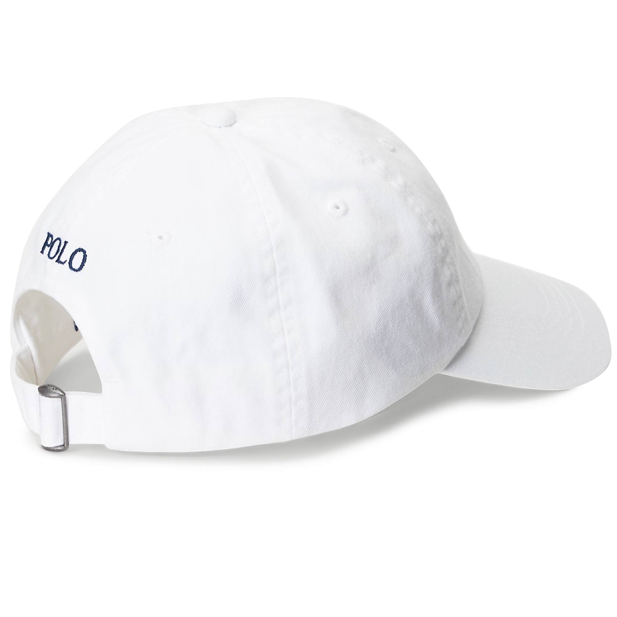 Polo Ralph Lauren Cotton Chino Baseball Cap - White