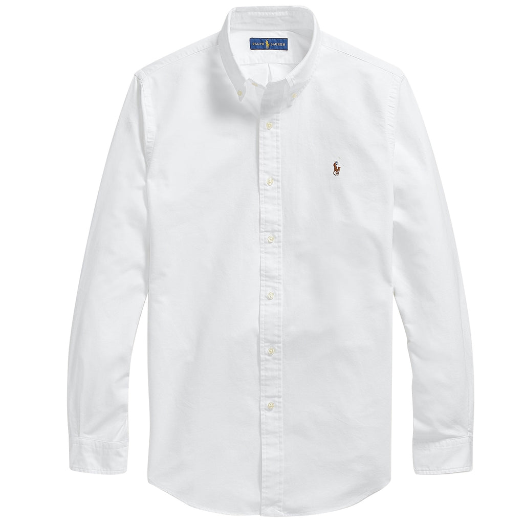 Custom Fit Oxford Shirt - White