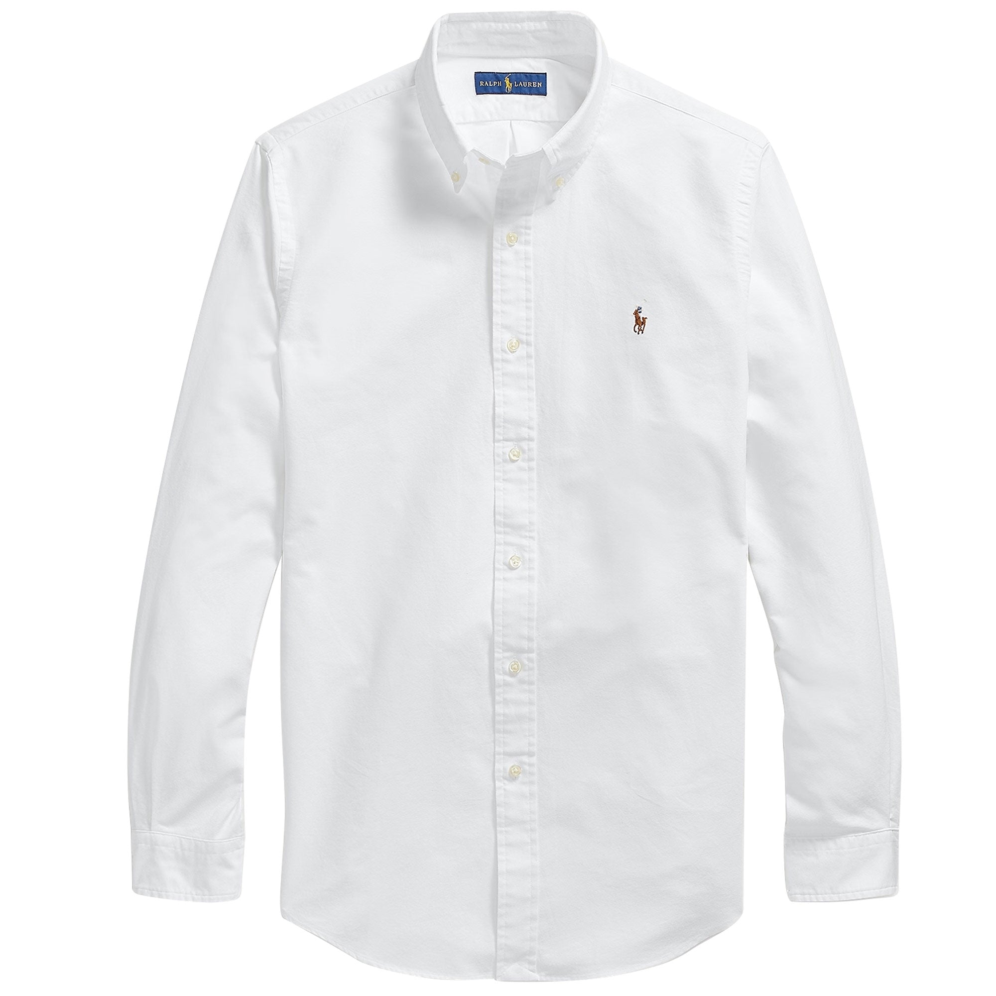 Custom Fit Oxford Shirt - White