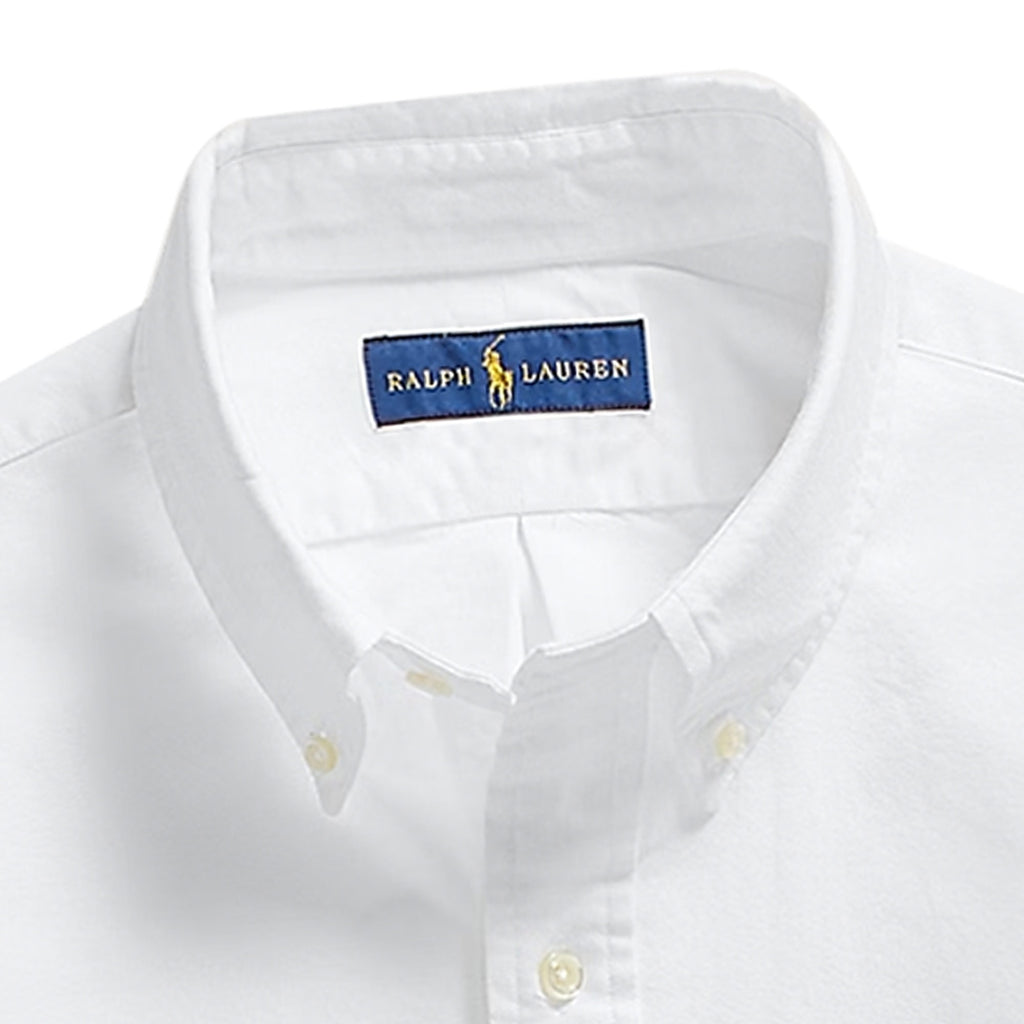 Custom Fit Oxford Shirt - White