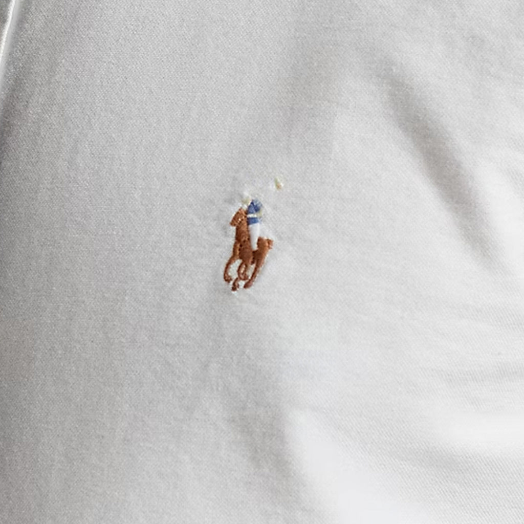 Custom Fit Oxford Shirt - White