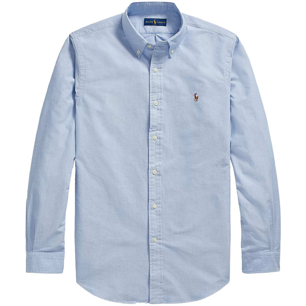 Custom Fit Oxford Shirt - Blue