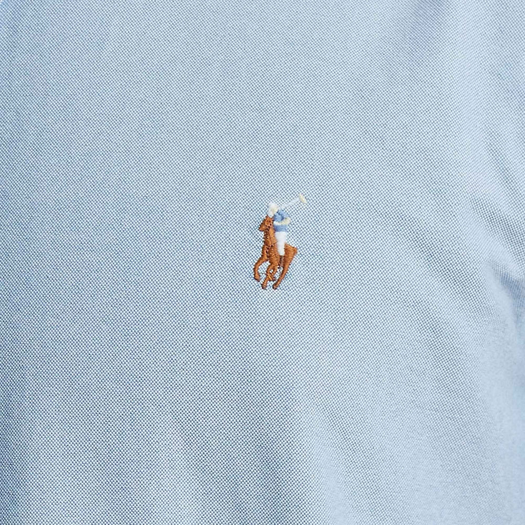 Custom Fit Oxford Shirt - Blue