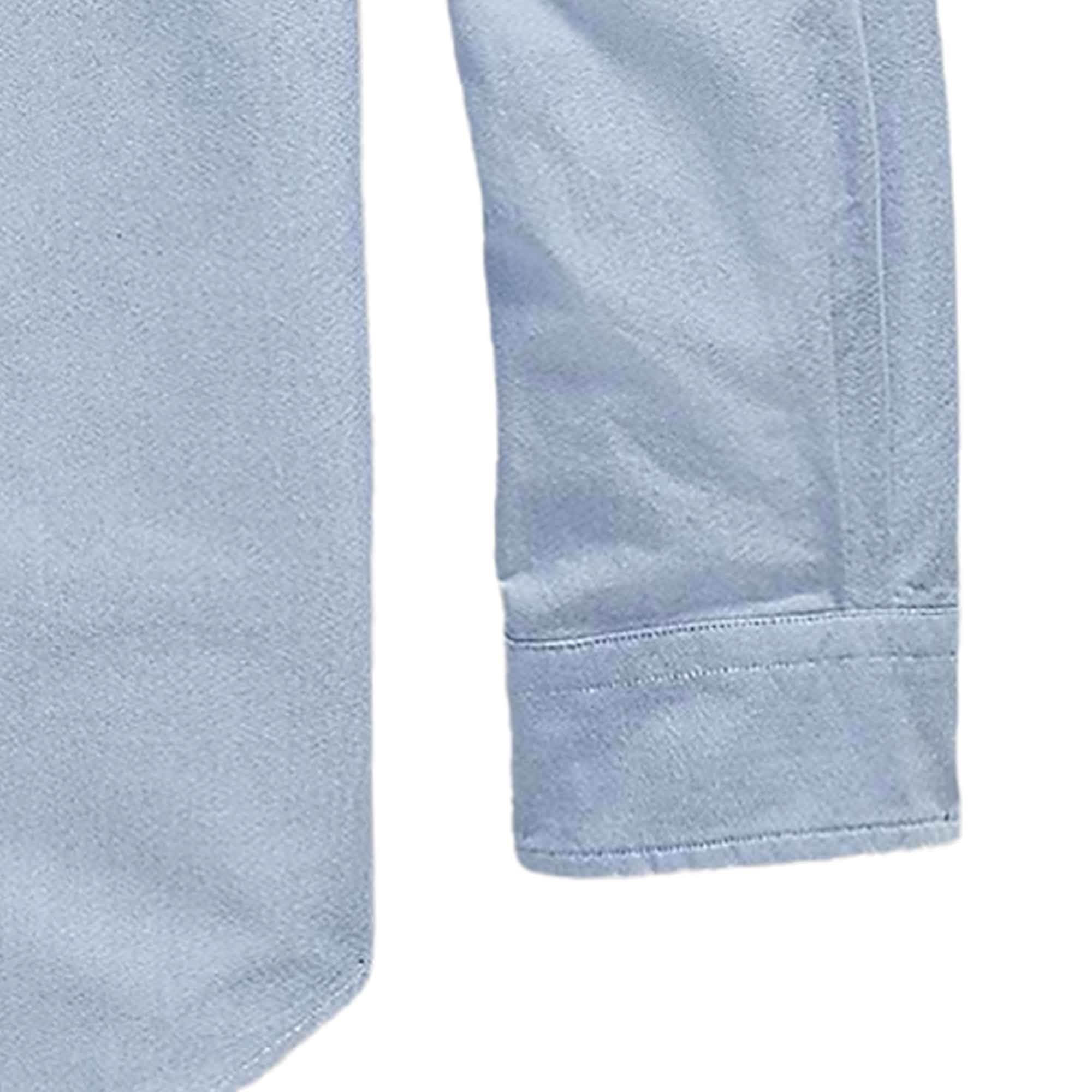 Custom Fit Oxford Shirt - Blue