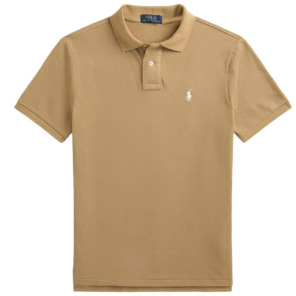 Polo Ralph Lauren The Iconic Mesh Polo Shirt - Tan